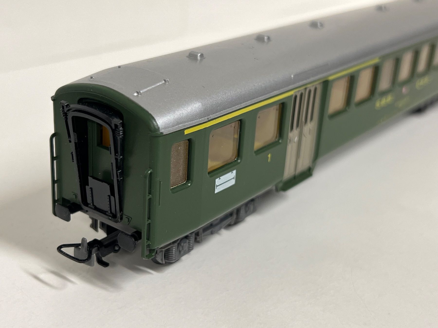 Kleinbahn Modellini di ferrovie: KLEINBAHN Steuerwagen  SBB H0 DC – Usato da Neuenhof venduto da ludovicco 4