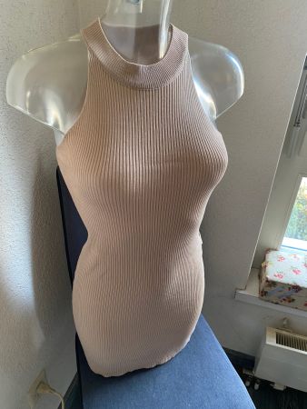 Sommerkleid Grösse L hellbraun