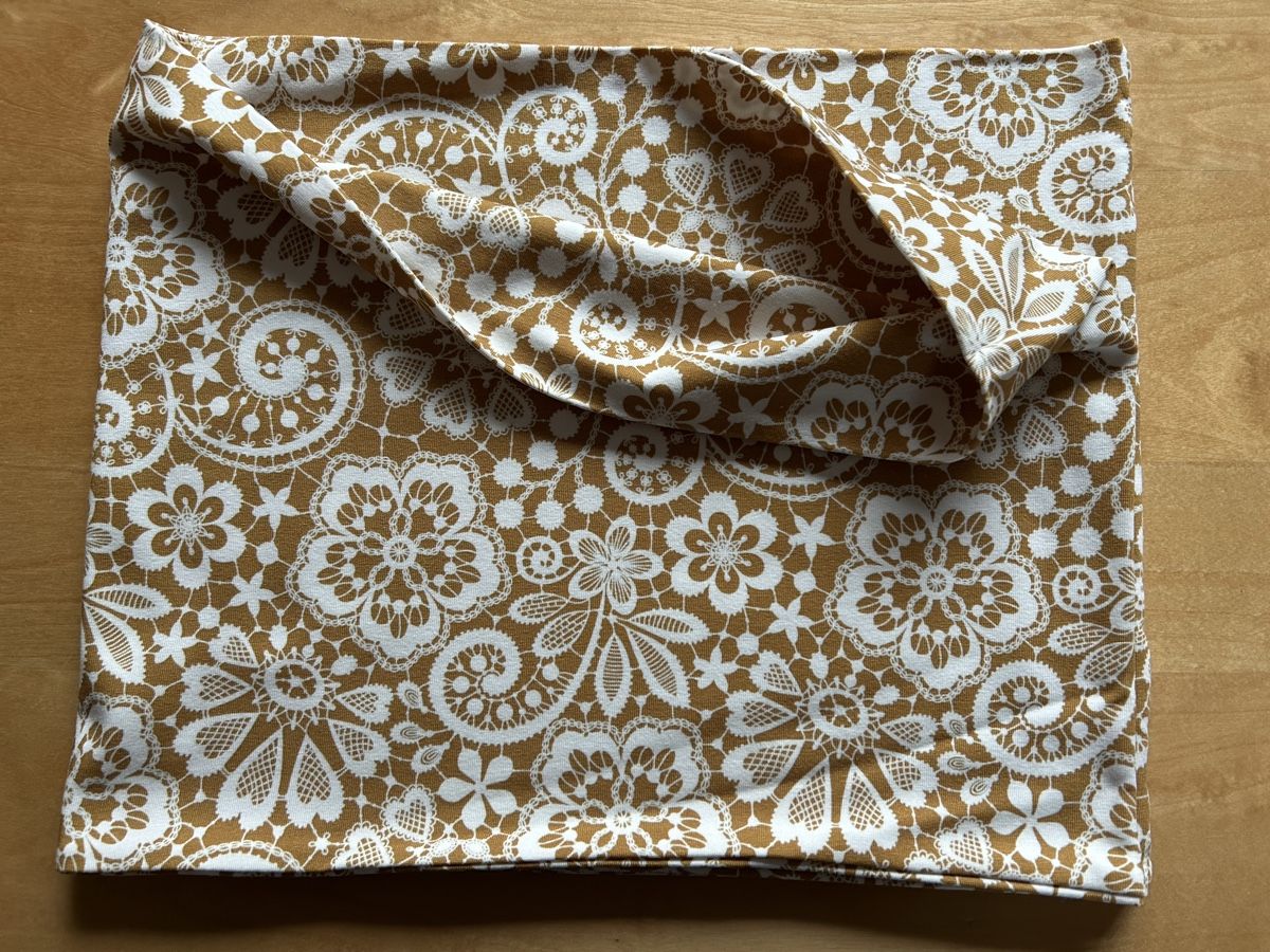 Foulard & Sciarpe: Loop -Schlauchschal - Baumwoll-Jersey - Handarbeit- Unikat – Nuovo e nell'imballaggio originale da Riniken venduto da KreativImKopf 1