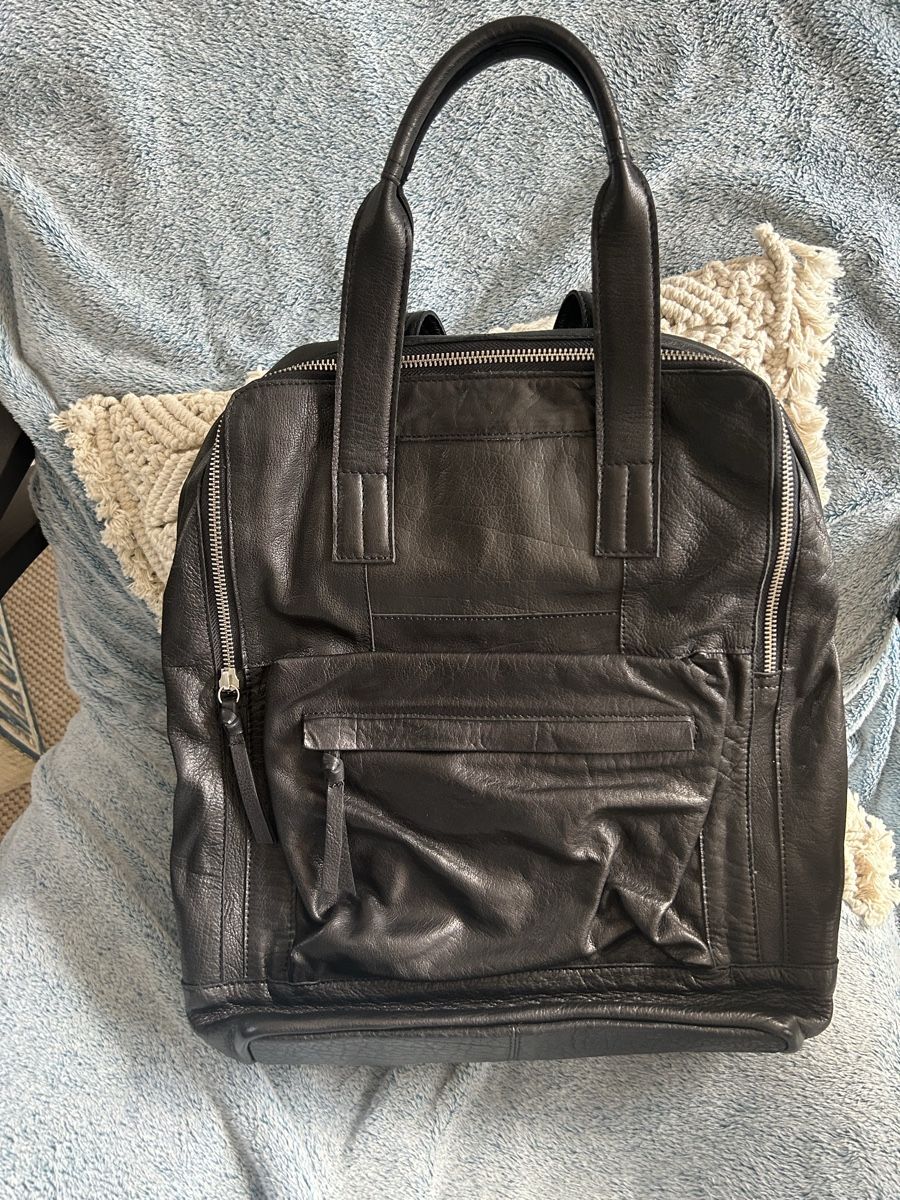 Pieces Zaini: Lederrucksack pieces – Nuovo (secondo la descrizione) da Wohlen b. Bern venduto da Honeypie