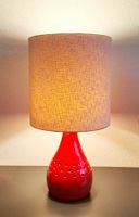 Einzigartige Tischlampe, handgemachte Keramik *** Unikat ***