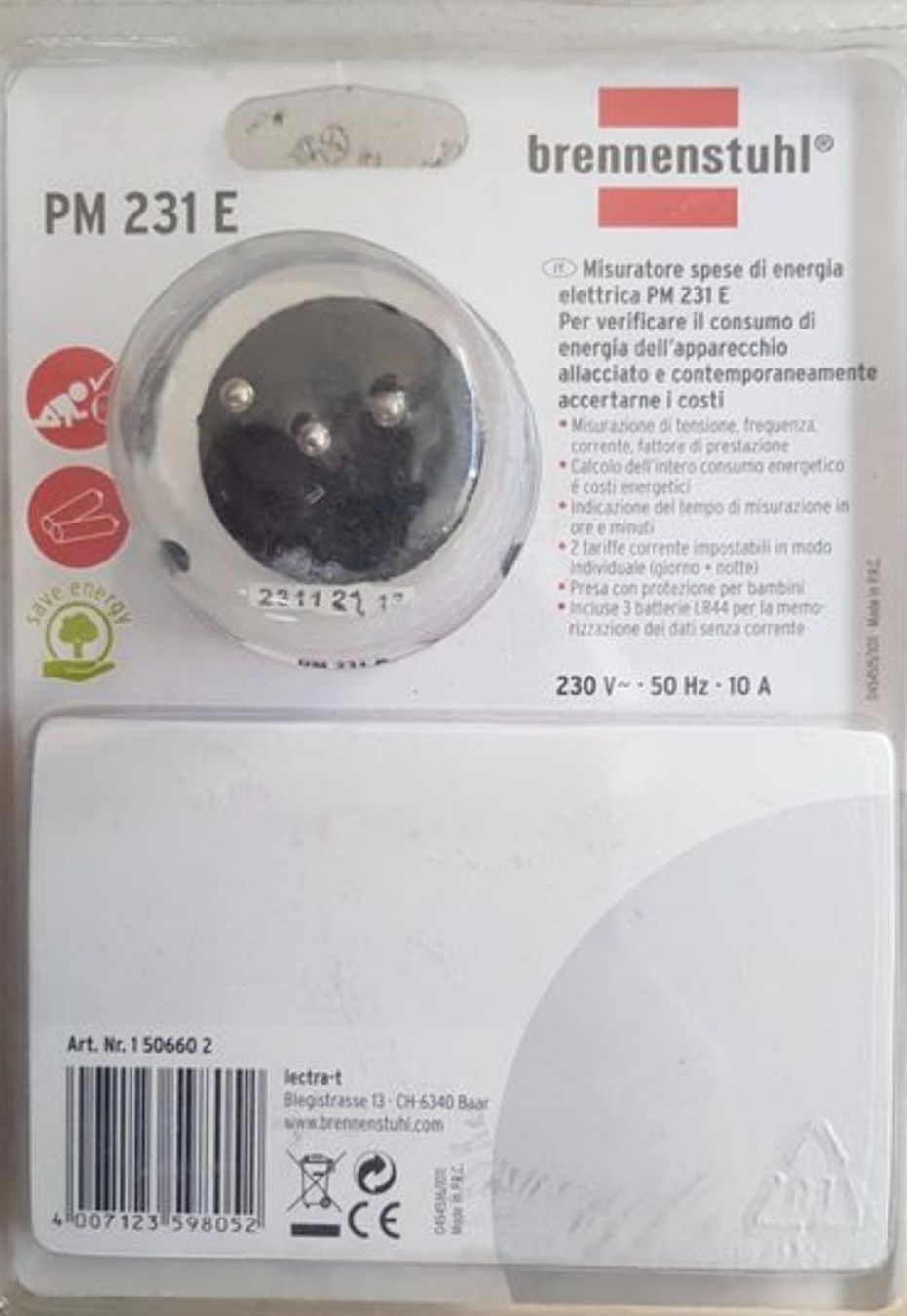 Misurare: Energiemessgerät Brennstuhl PM 231 E – Nuovo e nell'imballaggio originale da HORN venduto da Beat2fast4you 1