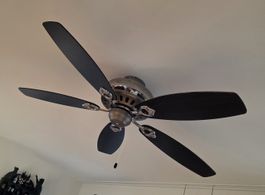 Deckenventilator schwarz