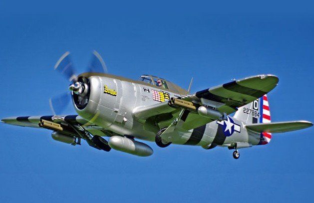 FMS Modellismo RC: FMS P-47 Thunderbolt Razorback PNP - 150 cm – Nuovo e nell'imballaggio originale da Marbach SG venduto da Clink