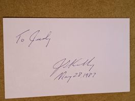 Jack Kilby - Nobelpreis - handsigniert