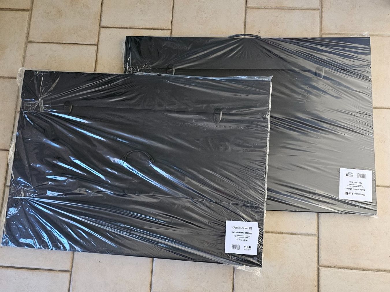 Valigie: Zeichenkoffer / Kunstmappe / Bilderaufbewahrung – Usato da Freienwil venduto da Schnuppiy