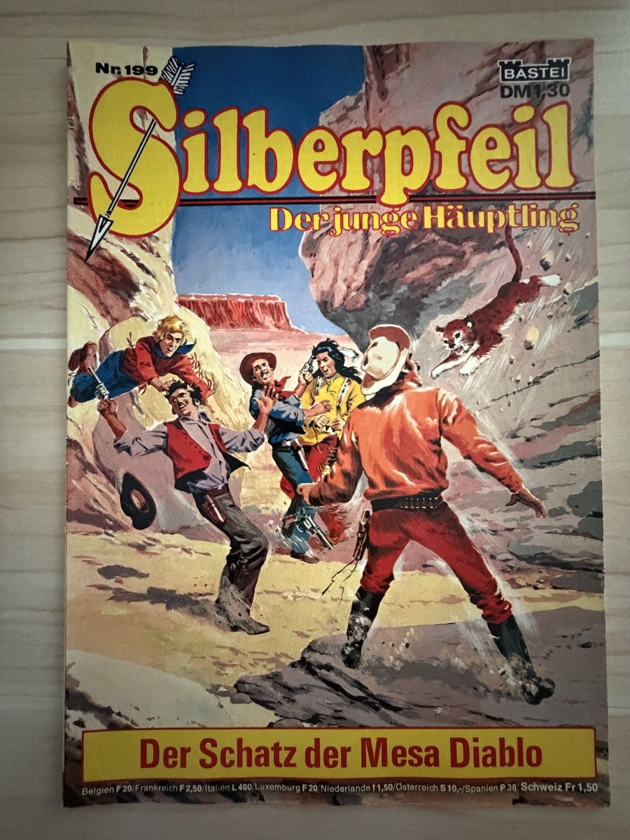 Comics: Silberpfeil Bastei Heft 199, top  – Gebraucht aus Kehrsatz von Raboy