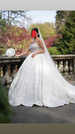Brautkleid Weiss wie neu Traumkleid!