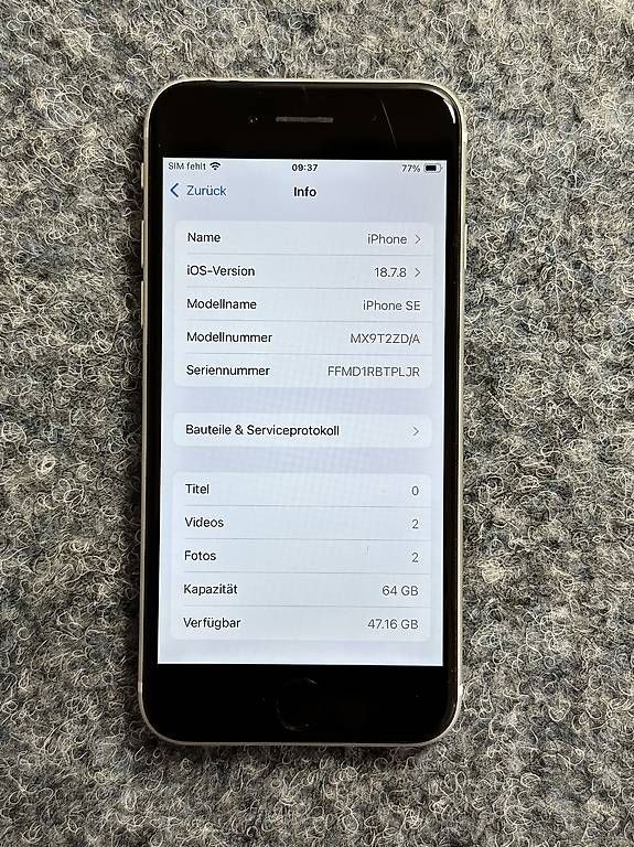 Apple Handys / Smartphones: iPhone SE 2020 64gb Weiss – Gebraucht aus Bern von Boskop_Handy_Support 3