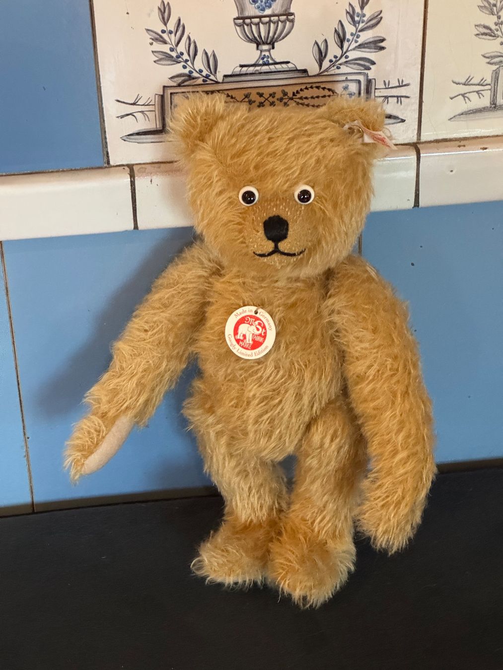 Steiff Giocattoli: STEIFF Teddy Mr. Googly – Usato da Neuendorf venduto da Sternenzauber17