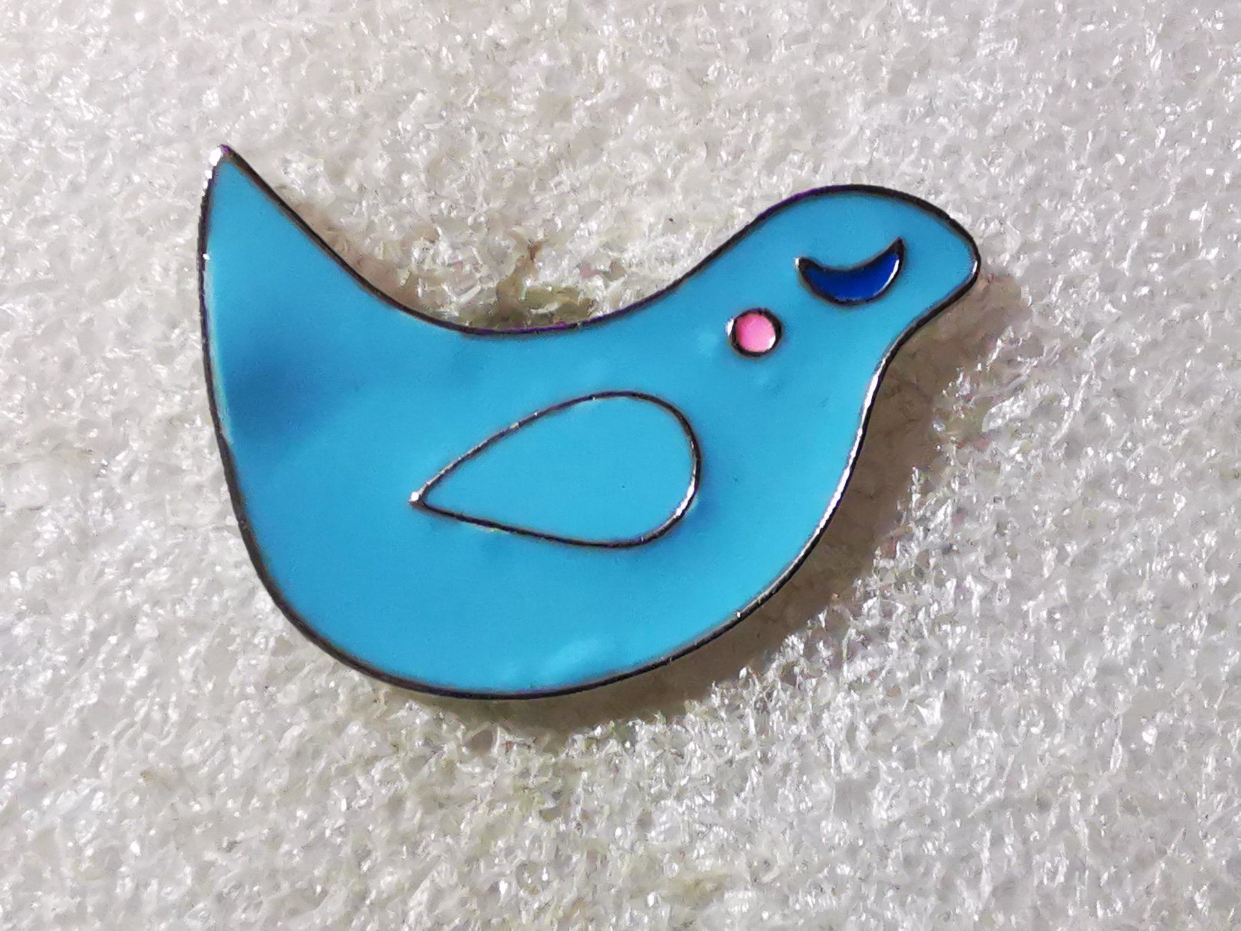 Placchette & Badge: Ansteckpin 101: Vogel – Usato da Oppligen venduto da Pin-Fall-Shop