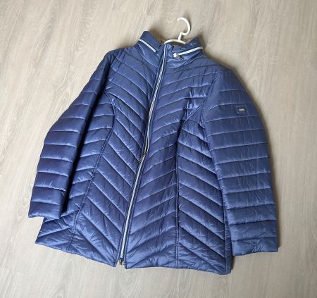 Winterjacke blau Gr.46 Brustweite 112 cm