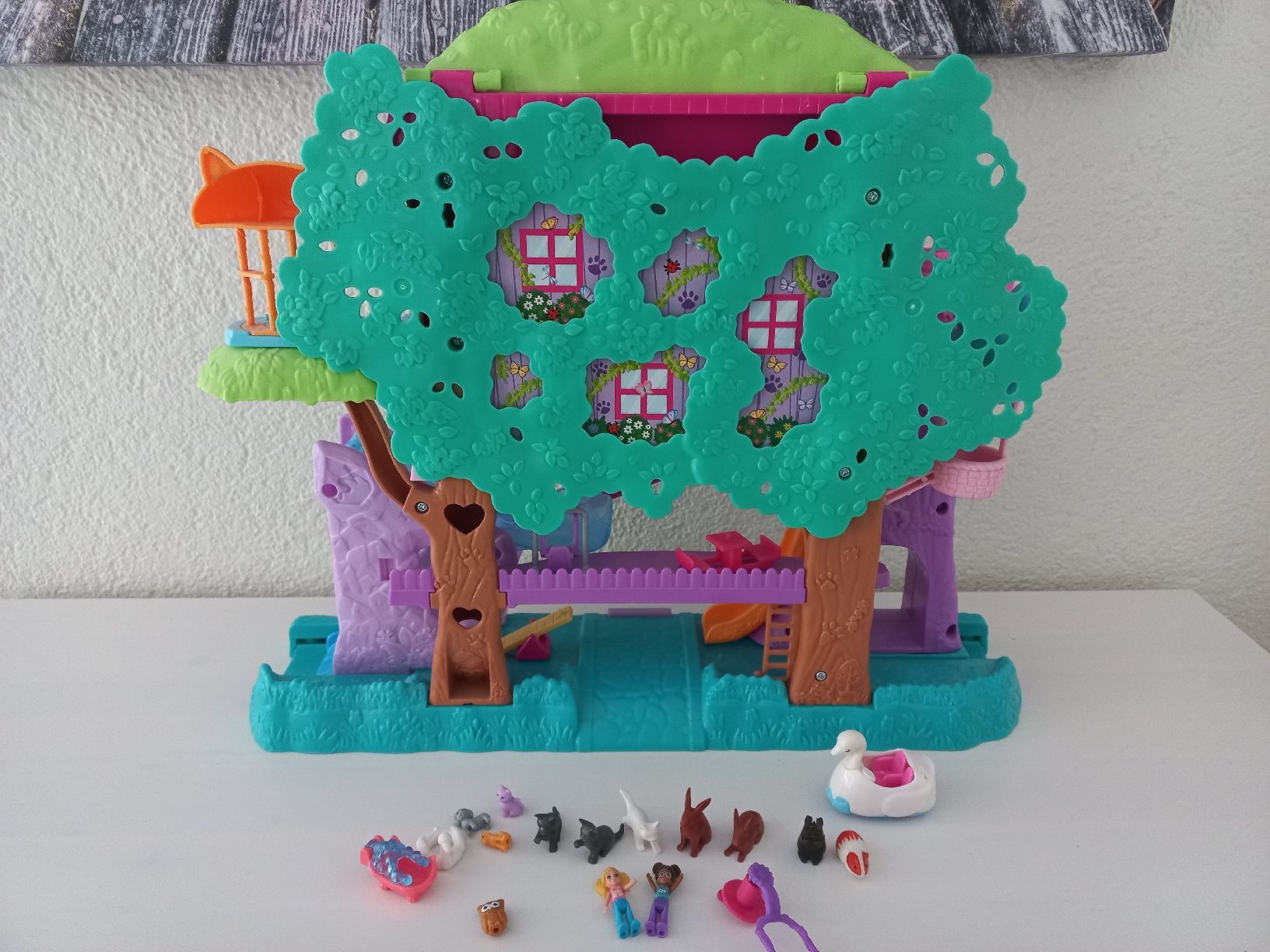 Polly Pocket Giocattoli: Polly Pocket cabane arbre 100% complet – Usato da Le Landeron venduto da Liline89 1