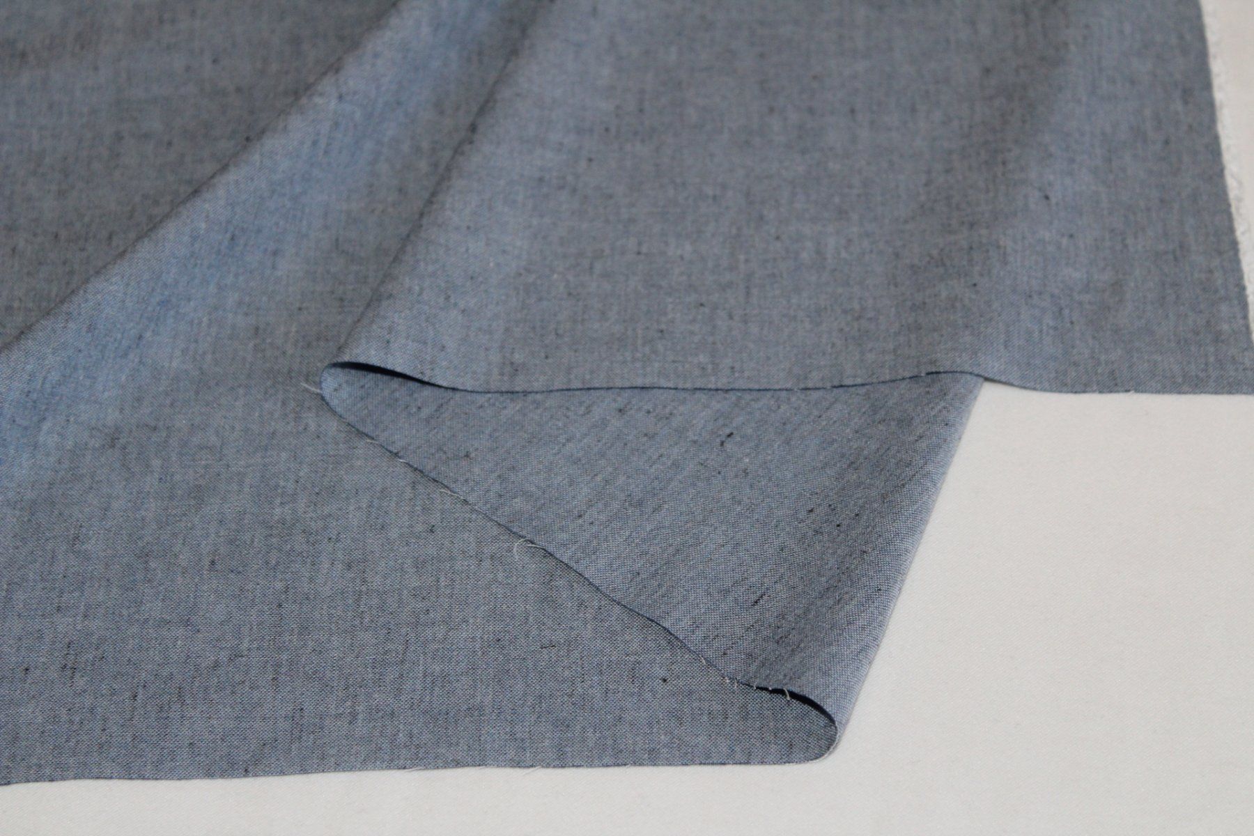 Stoffe: Stoff Kleiderstoff Viscose rauchblau – Neu (gemäss Beschreibung) aus Obfelden von solomon111 2