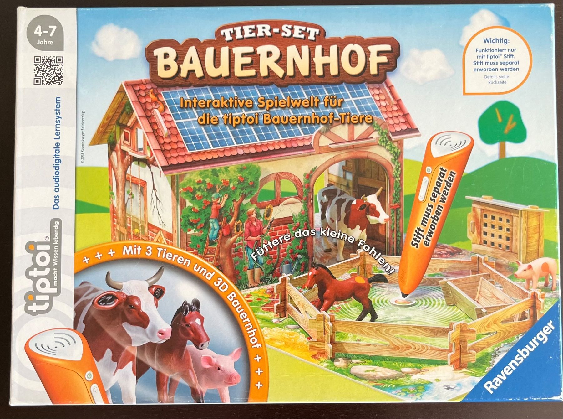 Tiptoi Giochi: Tiptoi Ravensburger Tier-Set Bauernhof – Usato da Merlischachen venduto da alpeva