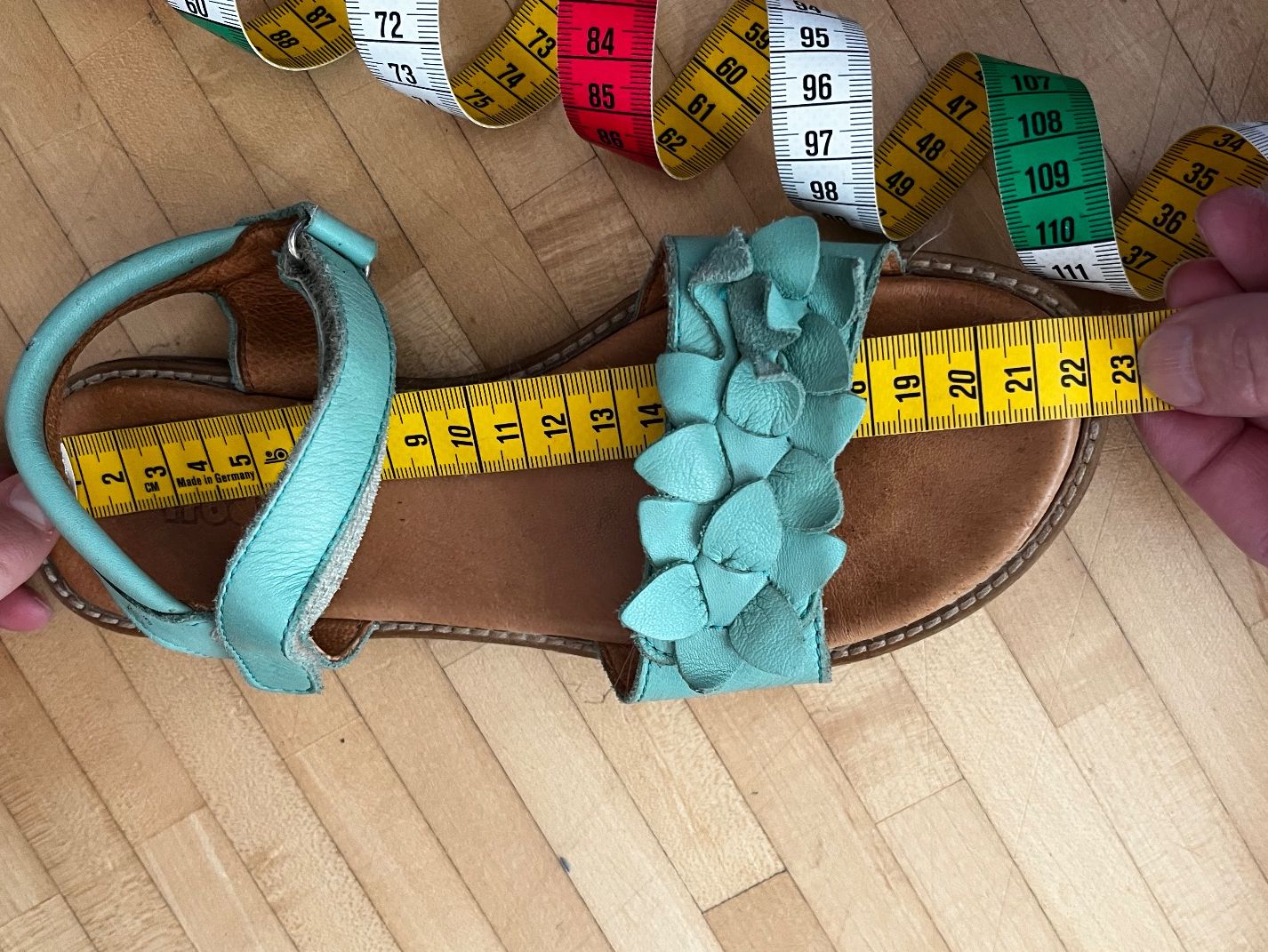 Froddo Scarpe per ragazze: Froddo Leder Sandalen Gr. 35 – Usato da Horgen venduto da Hoppelhase11 3