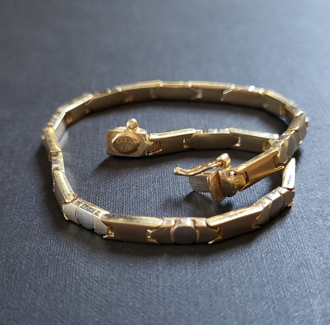 Bracciali & Braccialetti: Gold 585 Massiv Armband – Usato da Wald ZH venduto da Aniade 2