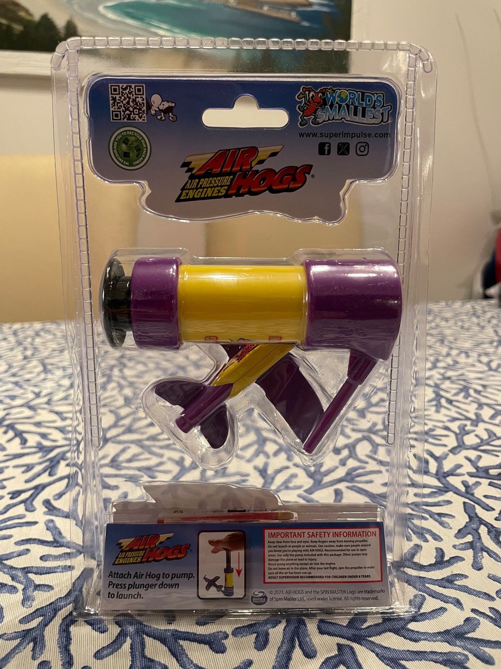 Giochi: Originalverpackt: World's Smallest Air Pressure Hogs Flug... – Nuovo e nell'imballaggio originale da Liebefeld venduto da Ssimon2 1