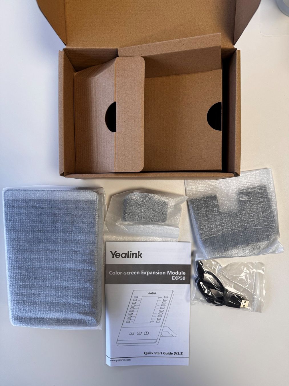 Yealink Telefoni: Color-screen expansion Module EXP50 – Nuovo e nell'imballaggio originale da Marin venduto da ActiveFood 2