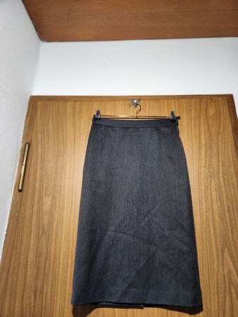 Jupe  Laine ALBERTO FABIANI grise taille  Haute 33/ 36 