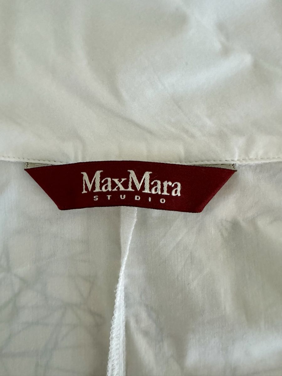 Max Mara Camicette: Max Mara elegant white shirt 🤍 – Usato da Zürich venduto da pulapula 3