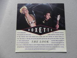 Single 7 " Schweden Pop Duo Roxette 1988 The Look / Silver
