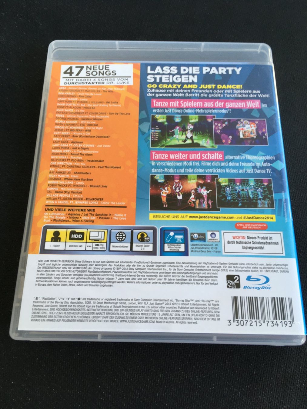 Sony Giochi: Just Dance 2014 - PS3 / Playstation 3 – Usato da St.Gallen venduto da sjosjo 1