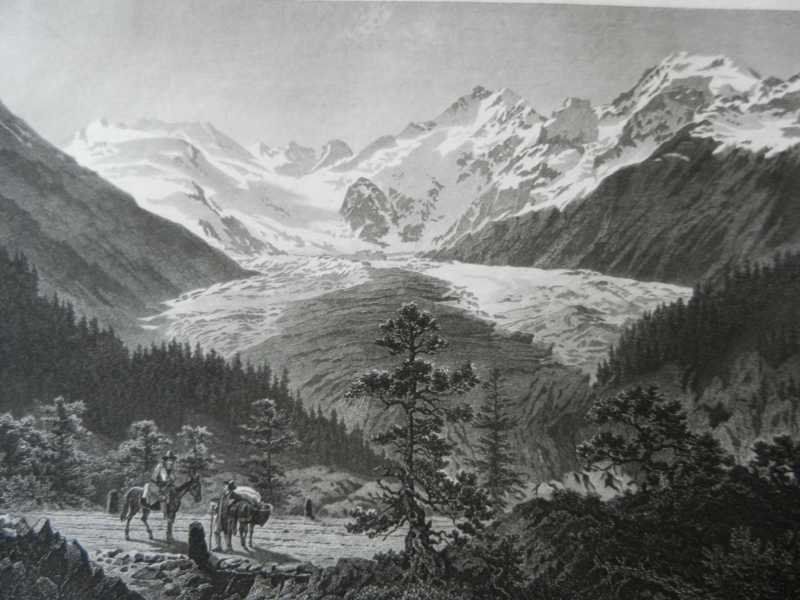 Incisioni: Morteratsch Gletscher Berninakette – Usato da Risch venduto da Rischli15 3