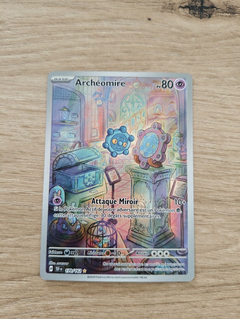 Pokémon Carte collezionabili: Archéomire 170/162 FR Forces Temporelles – Nuovo e nell'imballaggio originale da Develier venduto da Ant_ckl5 1