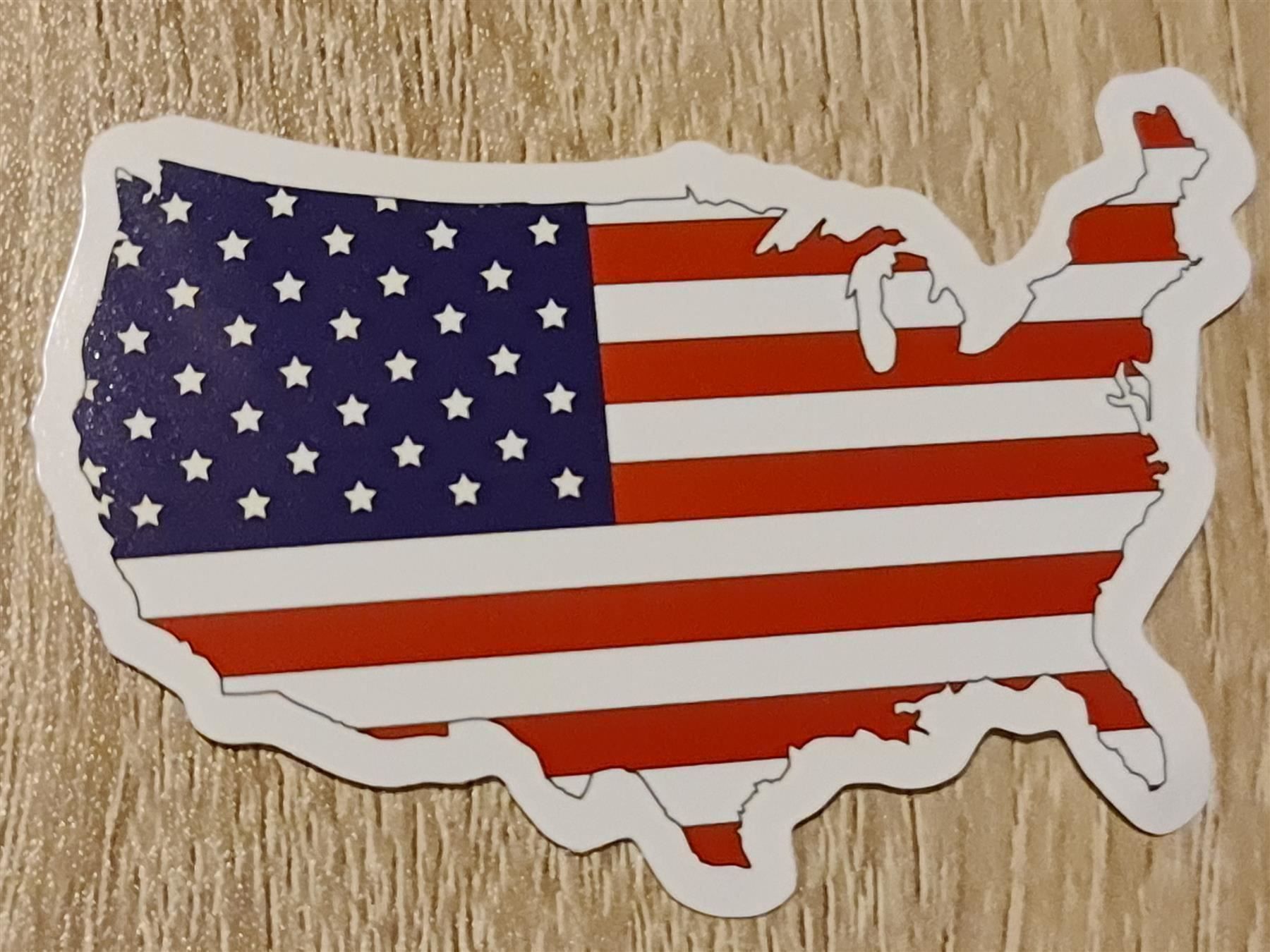 Sticker: Sticker Aufkleber USA – Nuovo e nell'imballaggio originale da Dintikon venduto da Vexi