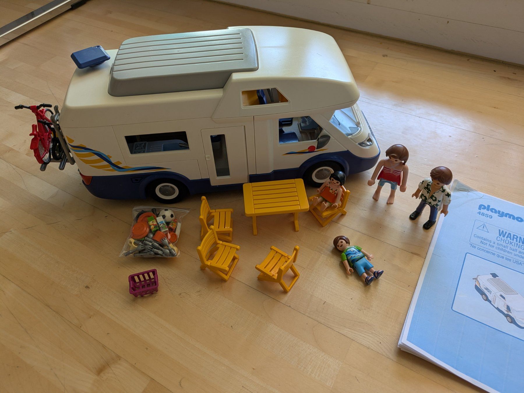 Playmobil Giocattoli: Playmobil: Camper weiss – Usato da Bern venduto da macsandra 1