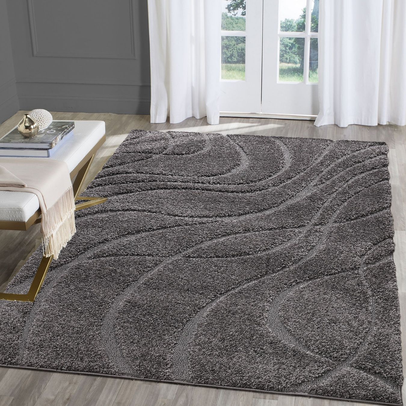 Tappeti: Hochflor-Teppich Luxus 3503, 160x230cm – Nuovo e nell'imballaggio originale da Reinach AG venduto da carpethouse 7