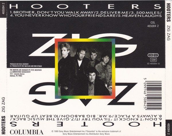 CD: CD Hooters - Zig zag (1989) – Usato da Möriken AG venduto da mineralia 1