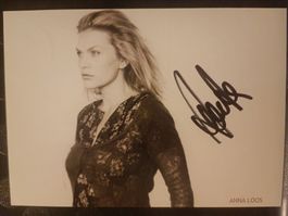 Anna Loos - handsignierte Autogrammkarte