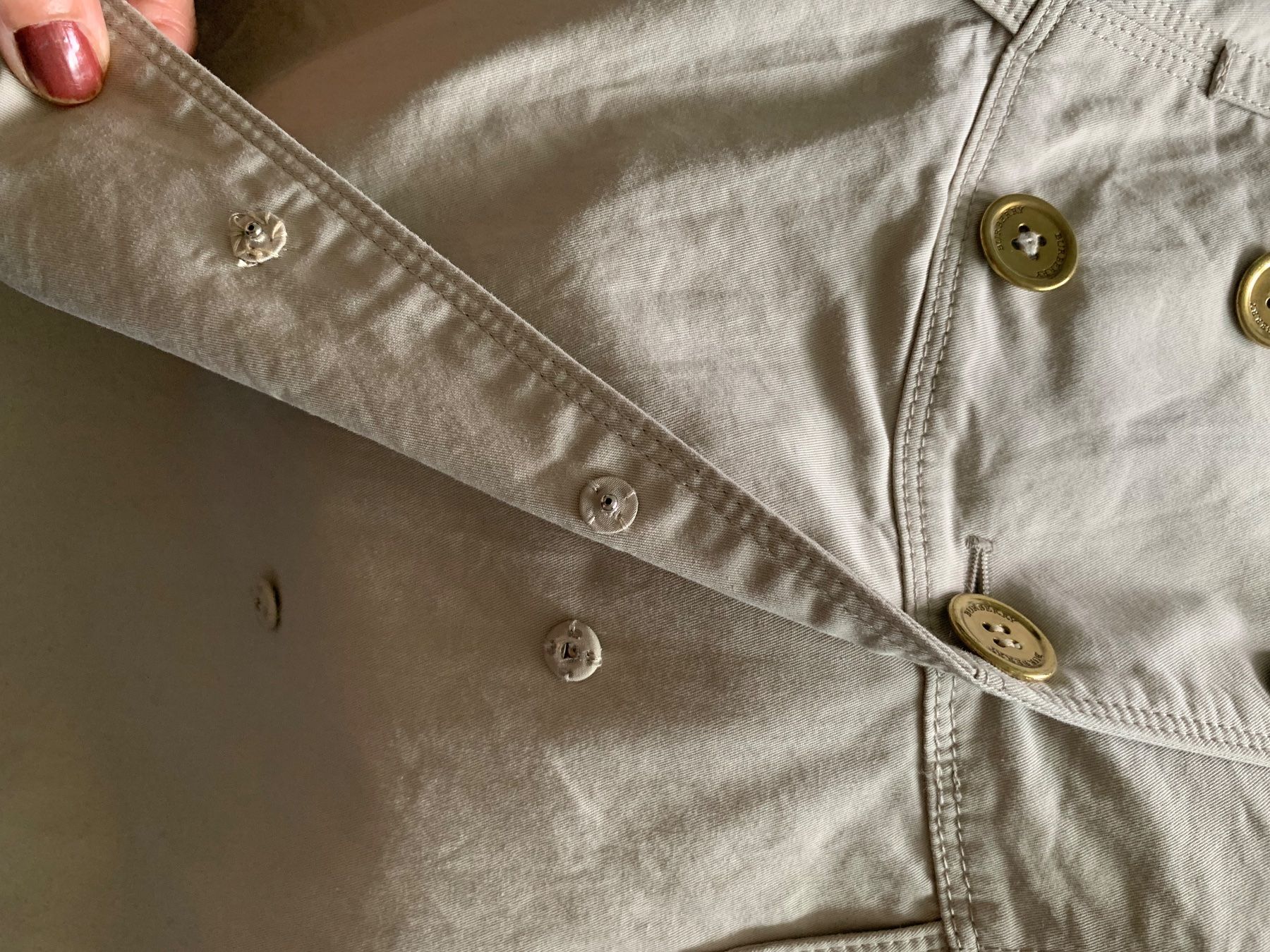 Vestiti: Burberry sommer Kleid – Usato da Zürich venduto da Nikuska32 5
