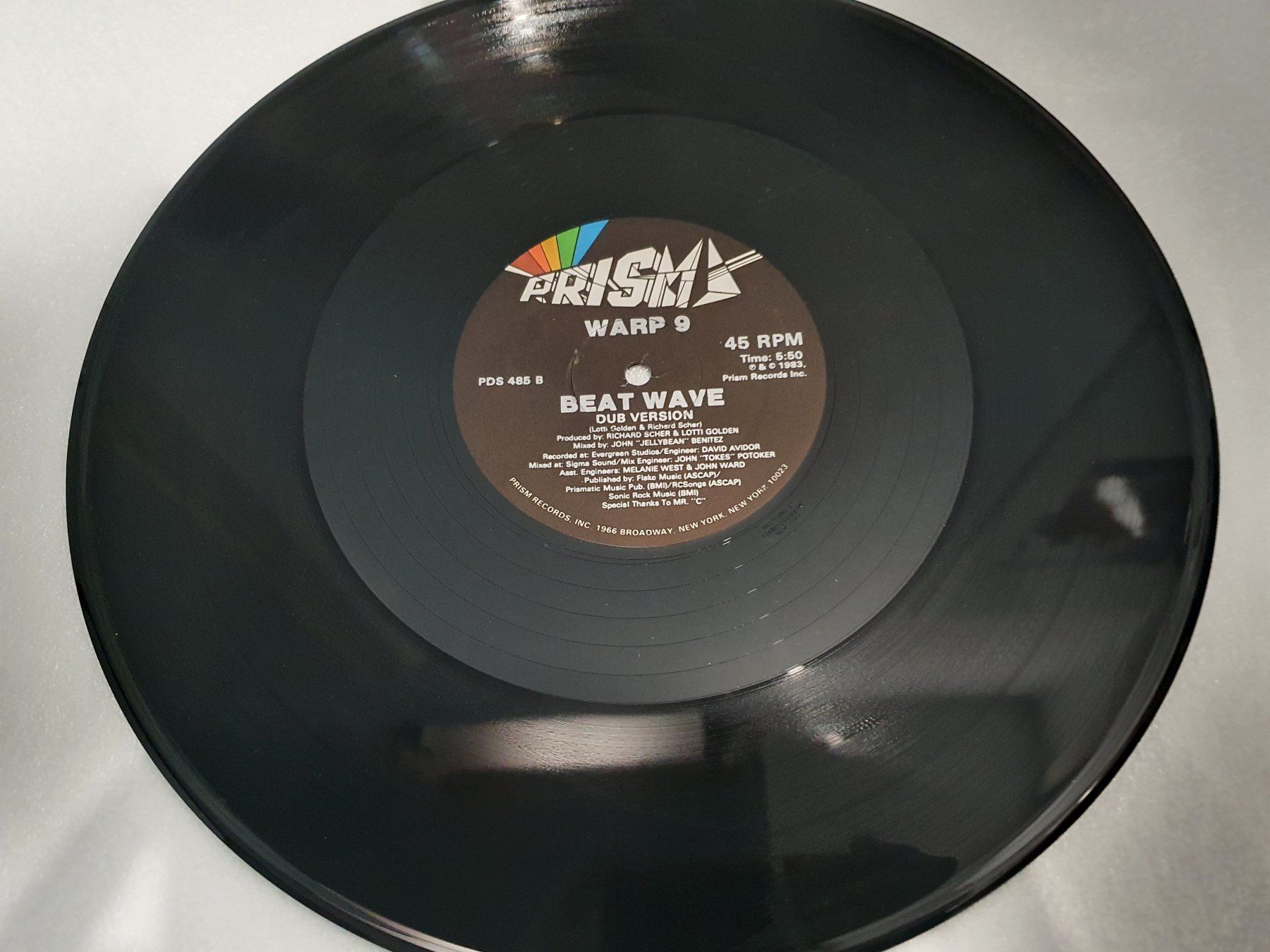 Schallplatten: Warp 9 – Beat Wave – Gebraucht aus Uster von Vinyl-Leidenschaft 4