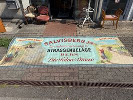 Salvisberg Strassenbeläge Bern riesiges Gemälde auf Leinwand