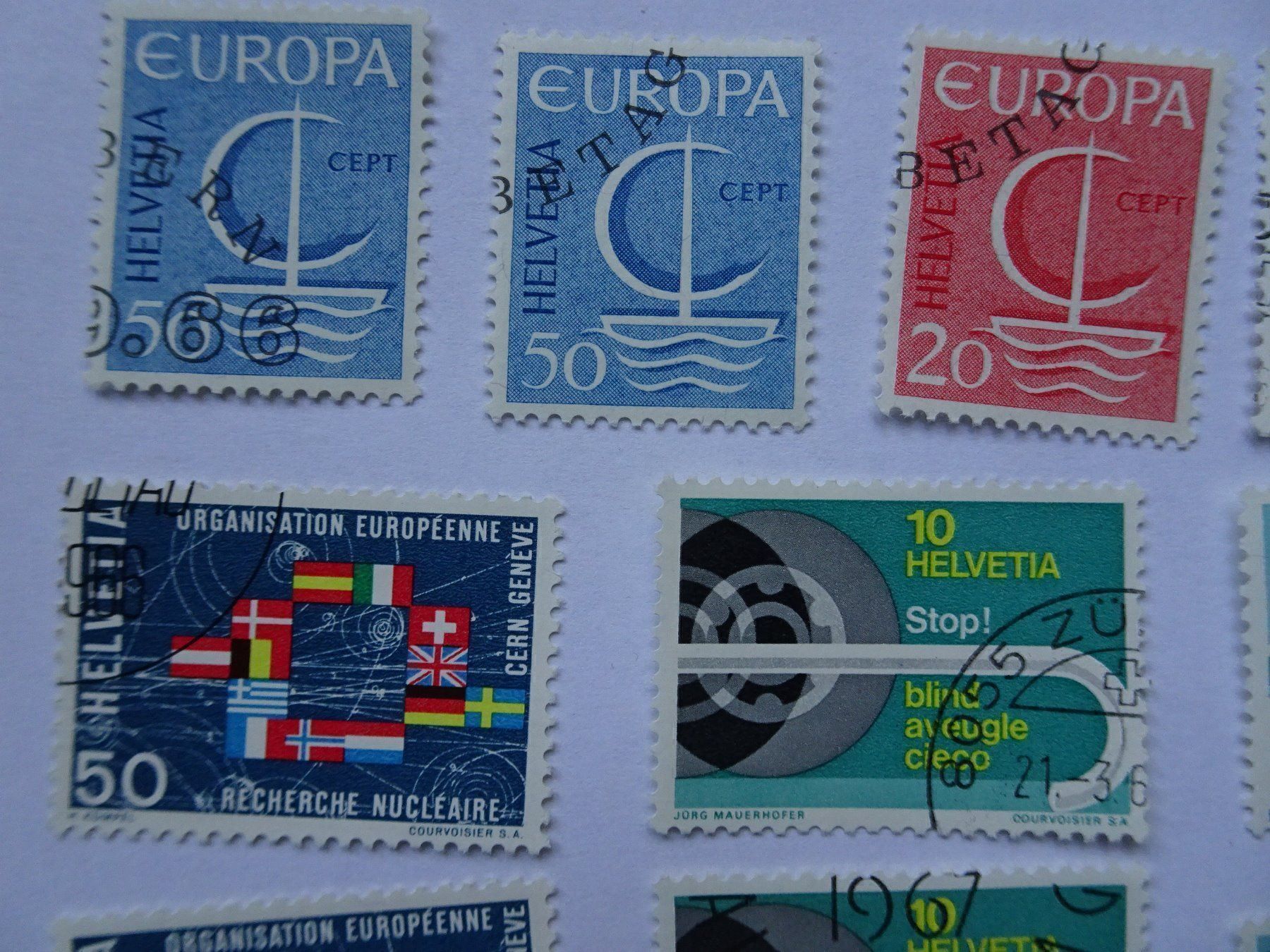Alle Briefmarken: 1965-67 – Neu (gemäss Beschreibung) aus Aadorf von Chnorli-Furz 1