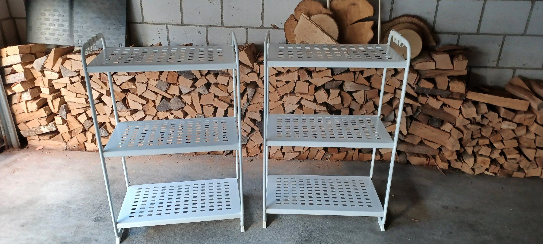 Ikea Étagères: Metallregale – D'occasion à Hochdorf par PHS