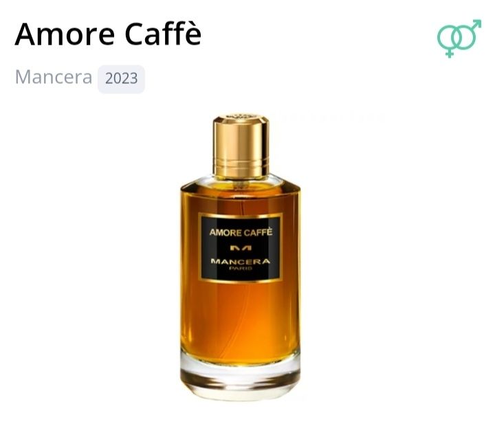 Mancera Profumi & Eau de Toilette: 2 ml AMORE CAFFE MANCERA ABFÜLLUNG – Nuovo (secondo la descrizione) da St. Gallen venduto da CaliSunshine 1