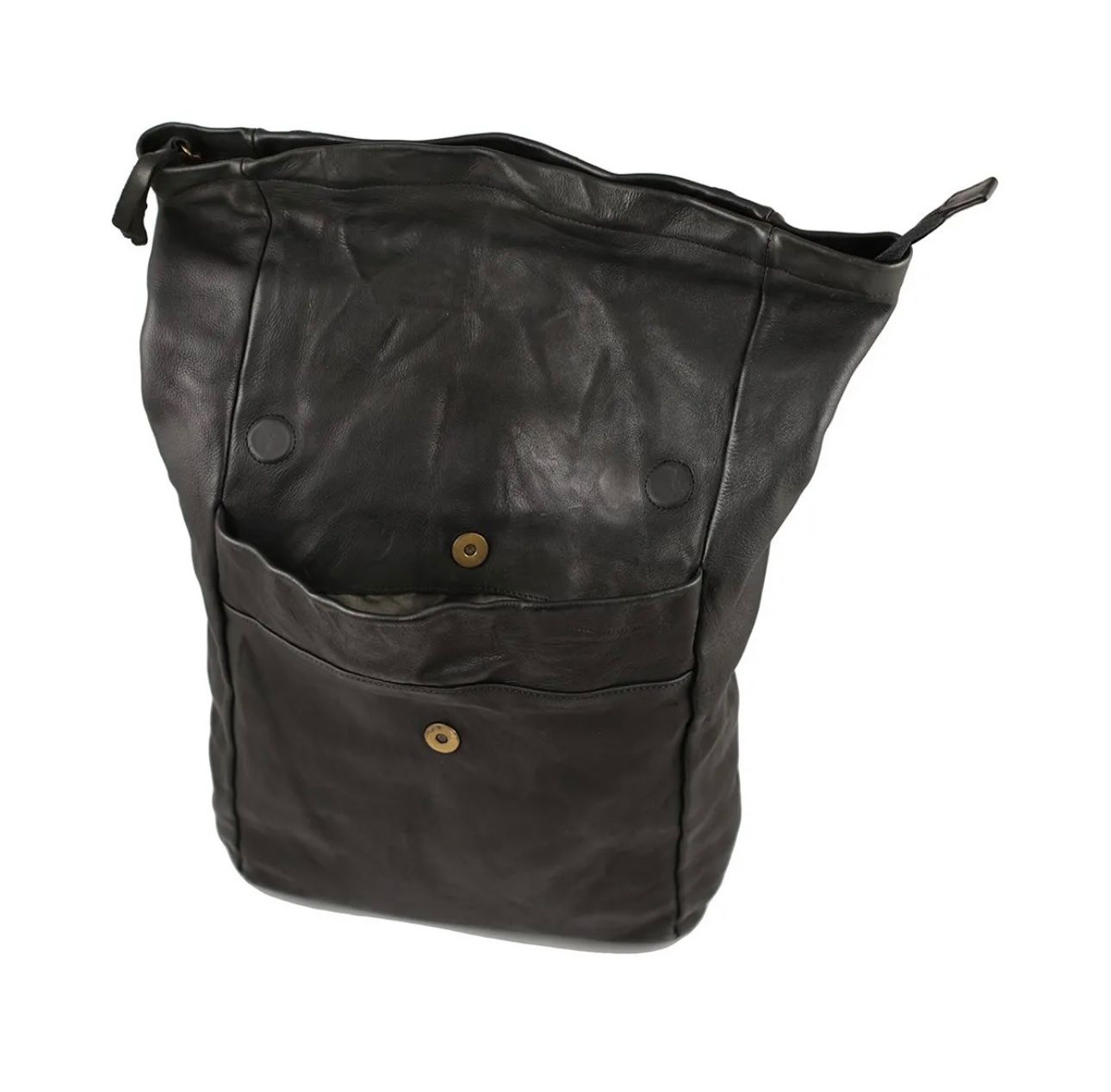 Zaini: Lederrucksack Torino - Farbe: Schwarz – Nuovo e nell'imballaggio originale da Wittenbach venduto da WWW.DRILUBAGS.CH 2