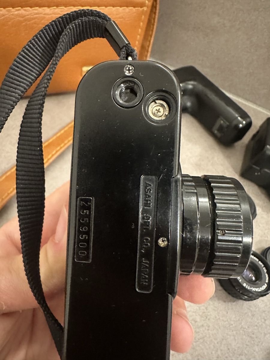 Pentax Fotocamera: Pentax Auto 110 Super Kamera Set mit 3 Linsen und Blitz! – Usato da Ebikon venduto da Gaenggeliwaar 6