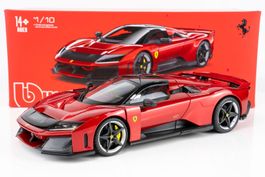 Ferrari F80 1/18 BBurago Signature 2024 Silver Black Wheels