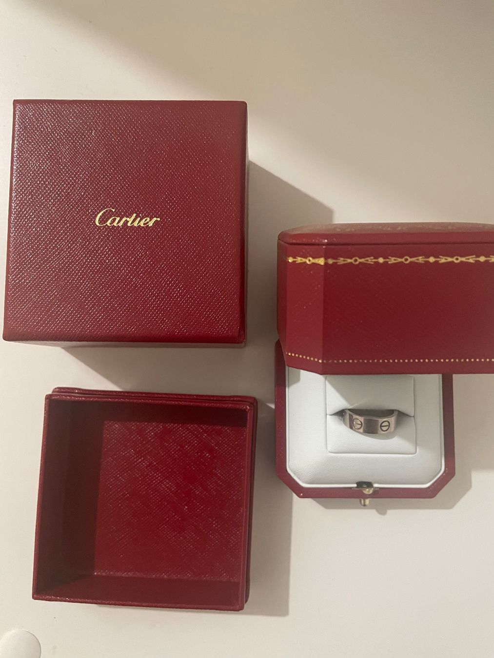 Cartier Anelli: Bague cartier love – Usato da Genève venduto da Videdress22 2