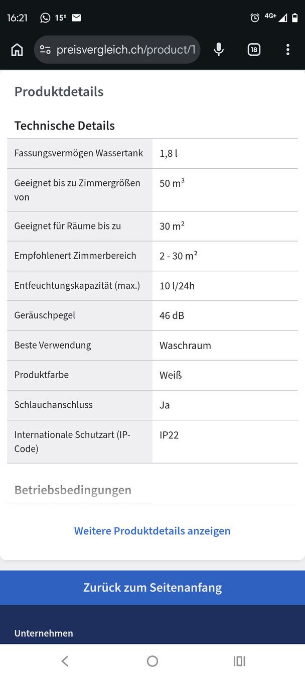Wood's Luftentfeuchter: Luftentfeuchter – Neu (gemäss Beschreibung) aus Niederhasli von anitam55 8
