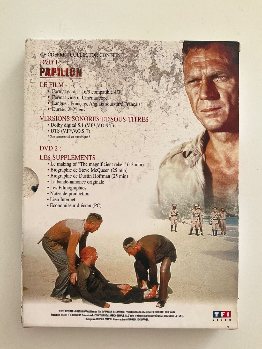 Tous les DVDs: DVD Papillon edition collector 2 disques – D'occasion à Veyrier par Deniro2 1