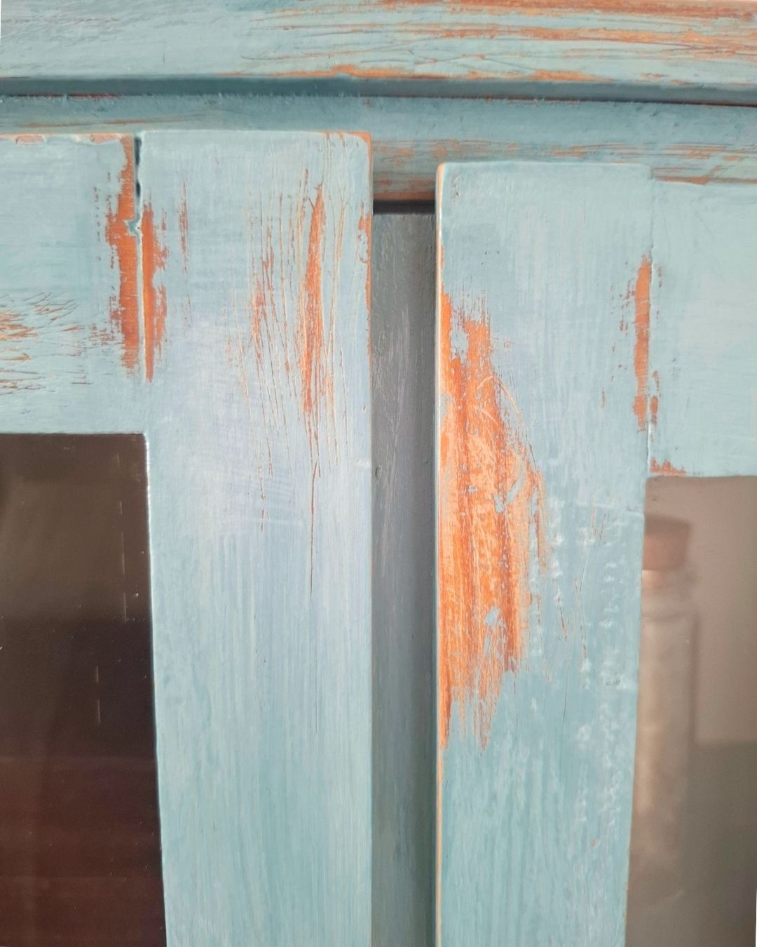 Vetrine: Kleines Holzschränkchen – Usato da Bettlach venduto da Bei_Tempi_Brocante 3