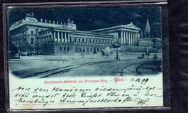 Ansichtskarte Wien Parlamentsgebäude