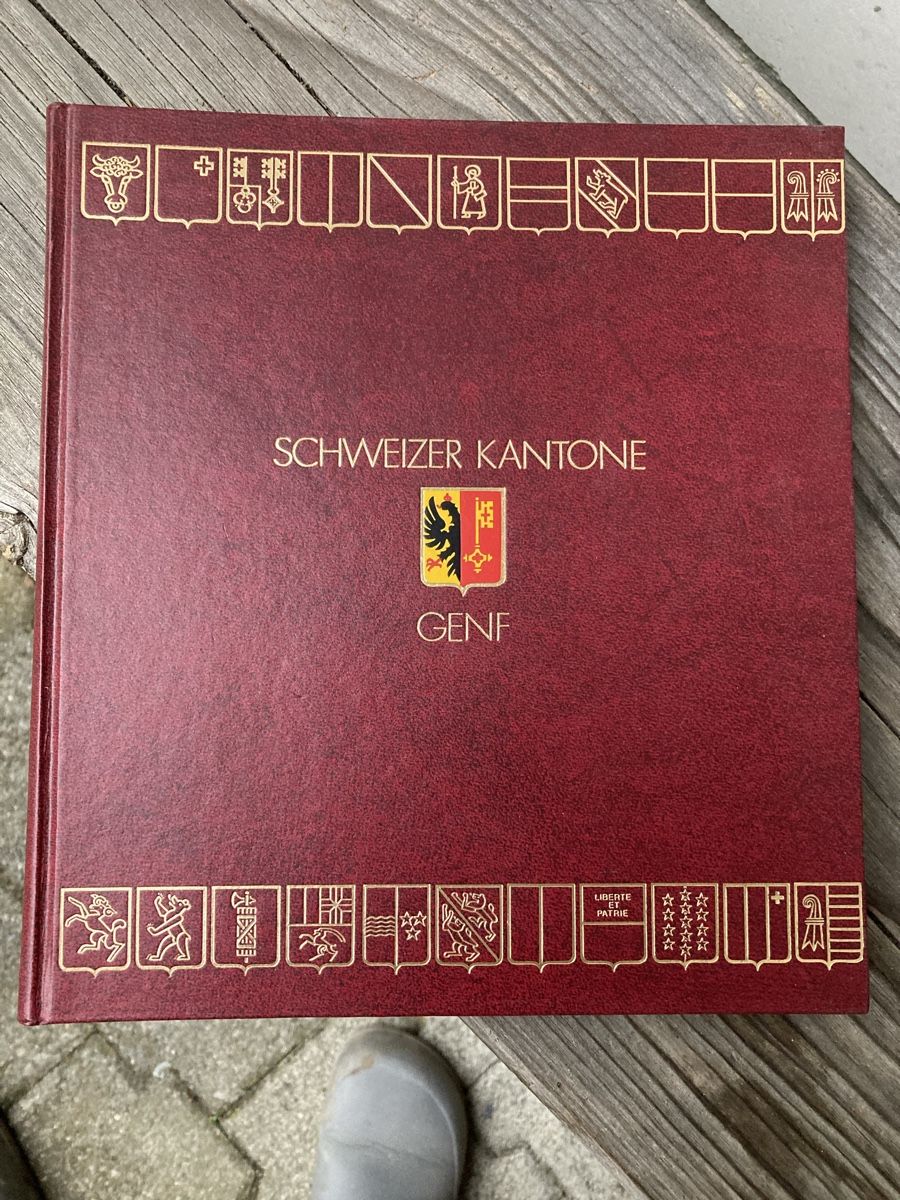 Libri: SCHWEIZER KANTONE - Genf - WAPPEN – Usato da Wolfwil venduto da kreabea