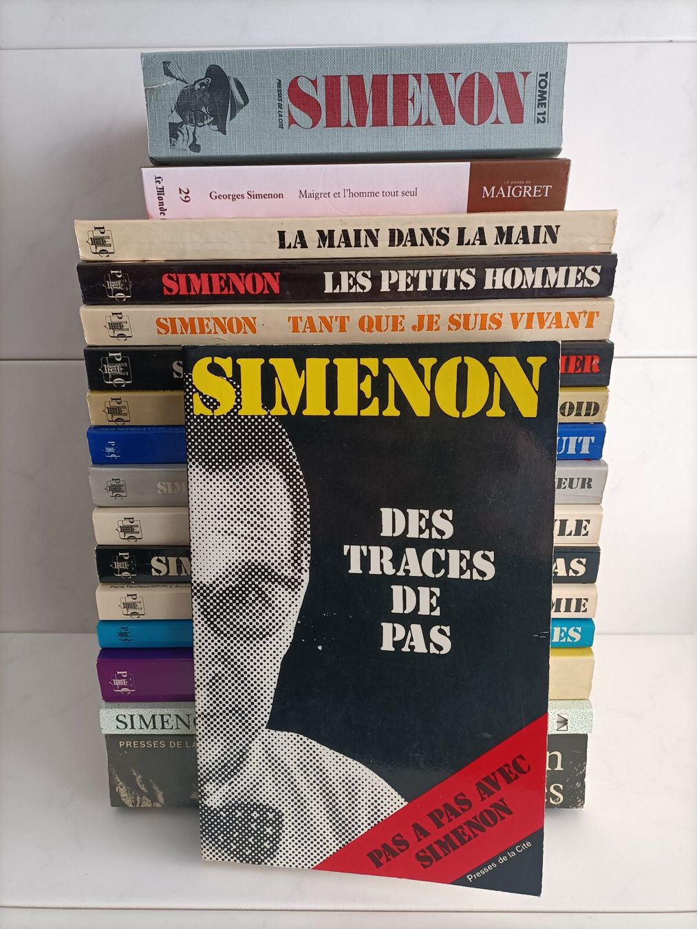 Bücher: Des traces de pas "Mes dictées" / Georges Simenon / Presses – Gebraucht aus crans montana von AB3963